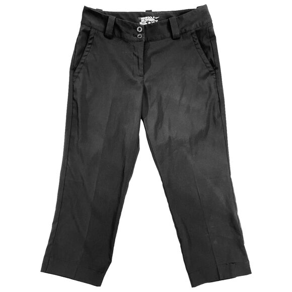 Nike Golf Tour Performance Dri Fit Cropped Pants Size 2 - Picture 1 of 4